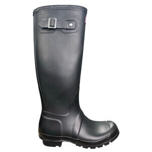 Hunter Women’s Original Tall Black Waterproof Rain Boot Size US 7